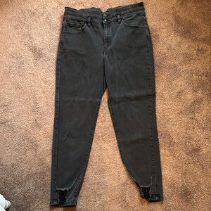 Kancan signature kurvy ultra high rise ankle skinny